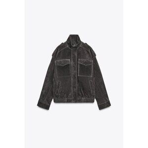 ZARA SUEDE LEATHER JACKET